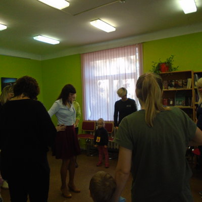"Pūčulēnu skolas" 2.un 3.nodarbība Jelgavas bērnu bibliotēkā